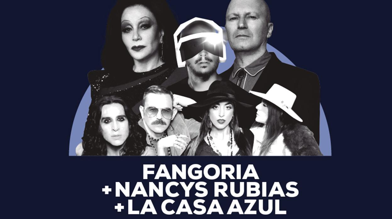 Fangoria, Nancys Rubias y La Casa Azul aplazan a 2021 sus conciertos de Chiclana