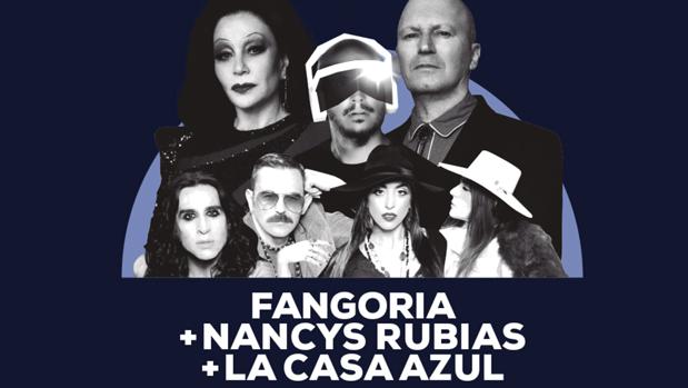 Fangoria, Nancys Rubias y La Casa Azul aplazan a 2021 sus conciertos de Chiclana