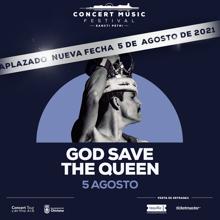 El concierto de God Save The Queen en Chiclana se aplaza un año