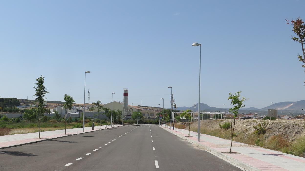 Una de las calles de la urbaización Las Eras que llevará el nombre de los héroes de la pandemia.