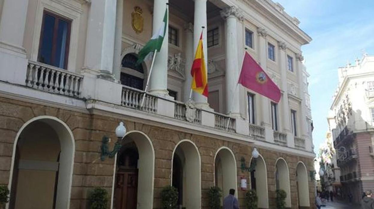 Casa Consistorial de Cádiz, en la plaza de San Juan de Dios.