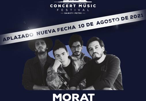 Loquillo, Morat y Fuerza Nueva aplazan su visita al Concert Music Festival de Chiclana