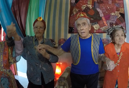 Vídeo: El baile de los ancianos de San Fernando para vencer al coronavirus, premiado a nivel nacional