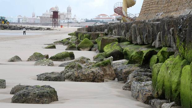 Obras de emergencia en los bloques de Santa María del Mar