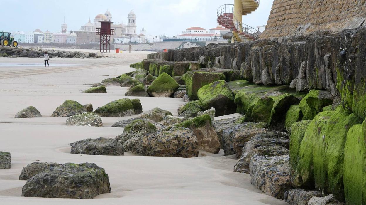 Obras de emergencia en los bloques de Santa María del Mar