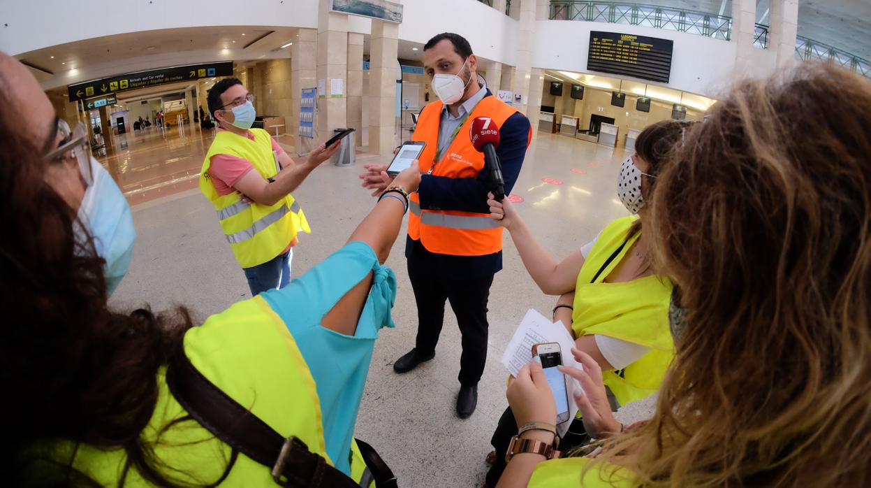 El aeropuerto de Jerez extrema las precauciones para evitar contagios y la entrada del coronavirus