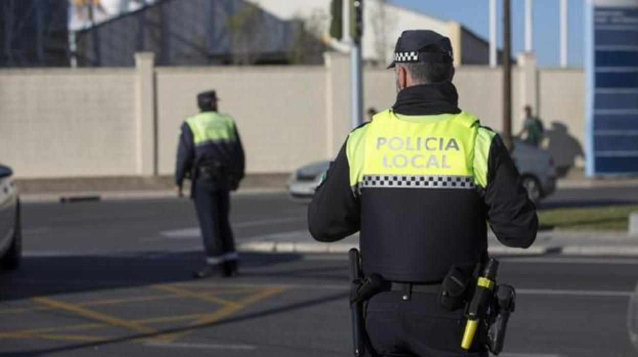 Un agente de la Policía Local de Cádiz