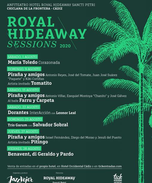 Pitingo, Dorantes y Salvador Sobral en la V edición de Royal Hideaway Sessions