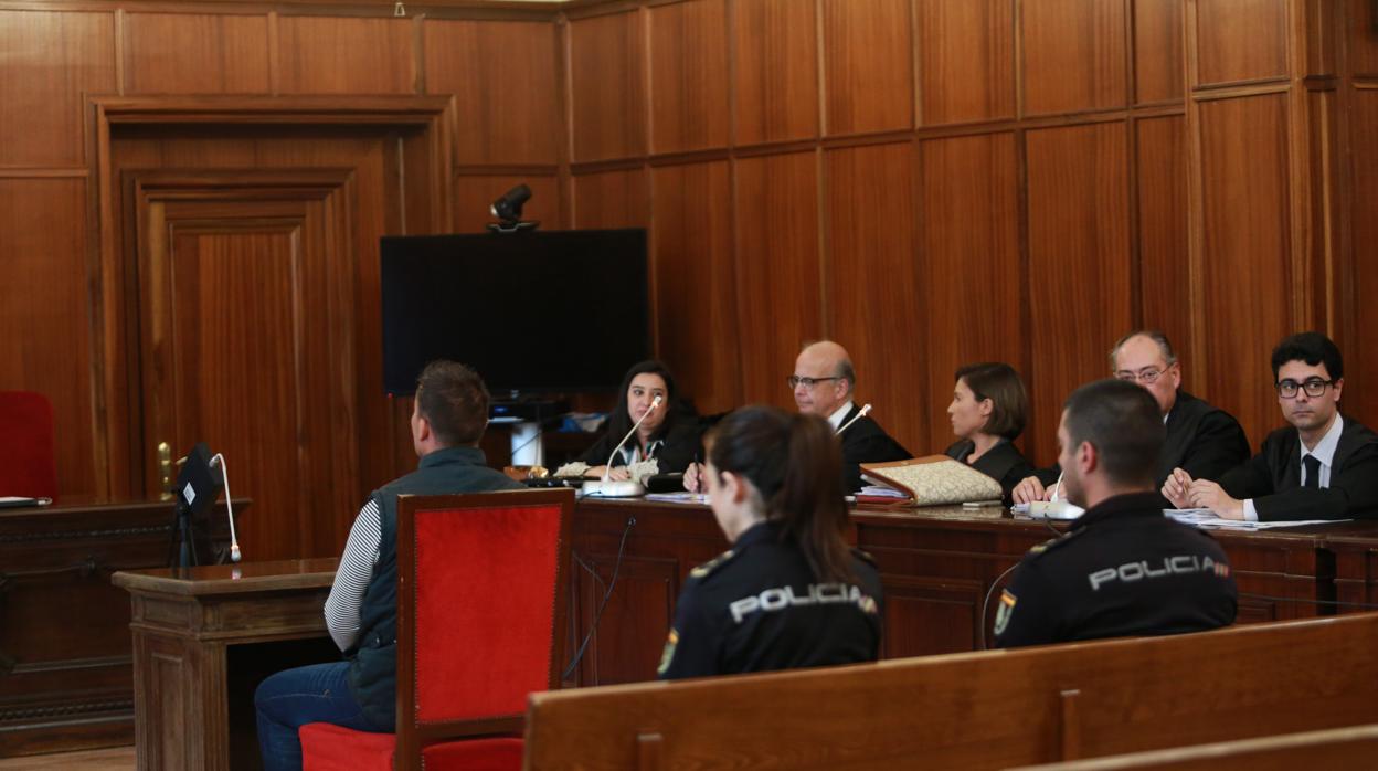 Enrique Romay, en el juicio en la Audiencia de Sevilla, en una imagen de archivo