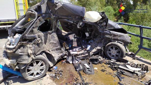 El accidente mortal de tráfico de Jerez se salda con una tercera persona herida y hospitalizada