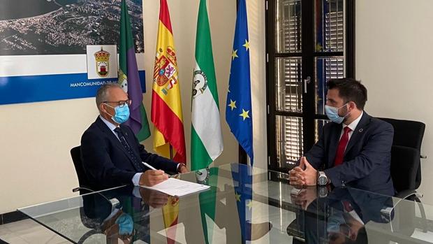 El delegado de Zona Franca intensifica el trabajo en la comarca del Campo de Gibraltar