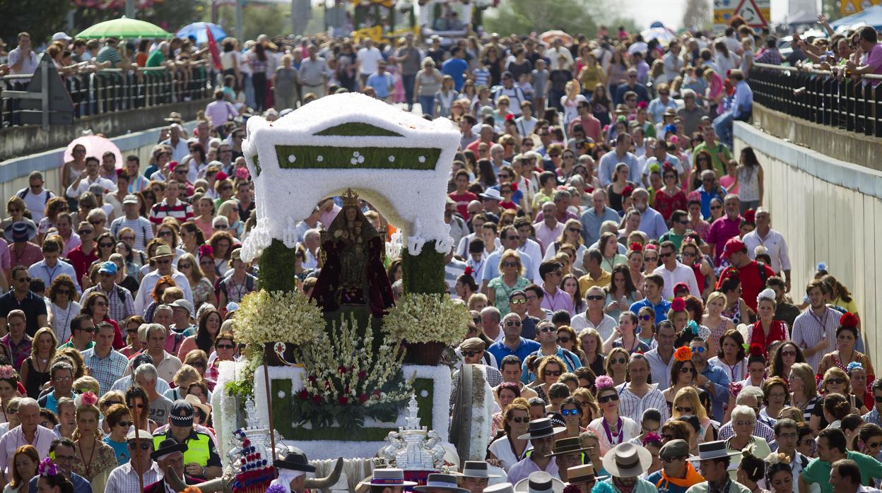 La Romería de Valme en su entrada en Bellavista