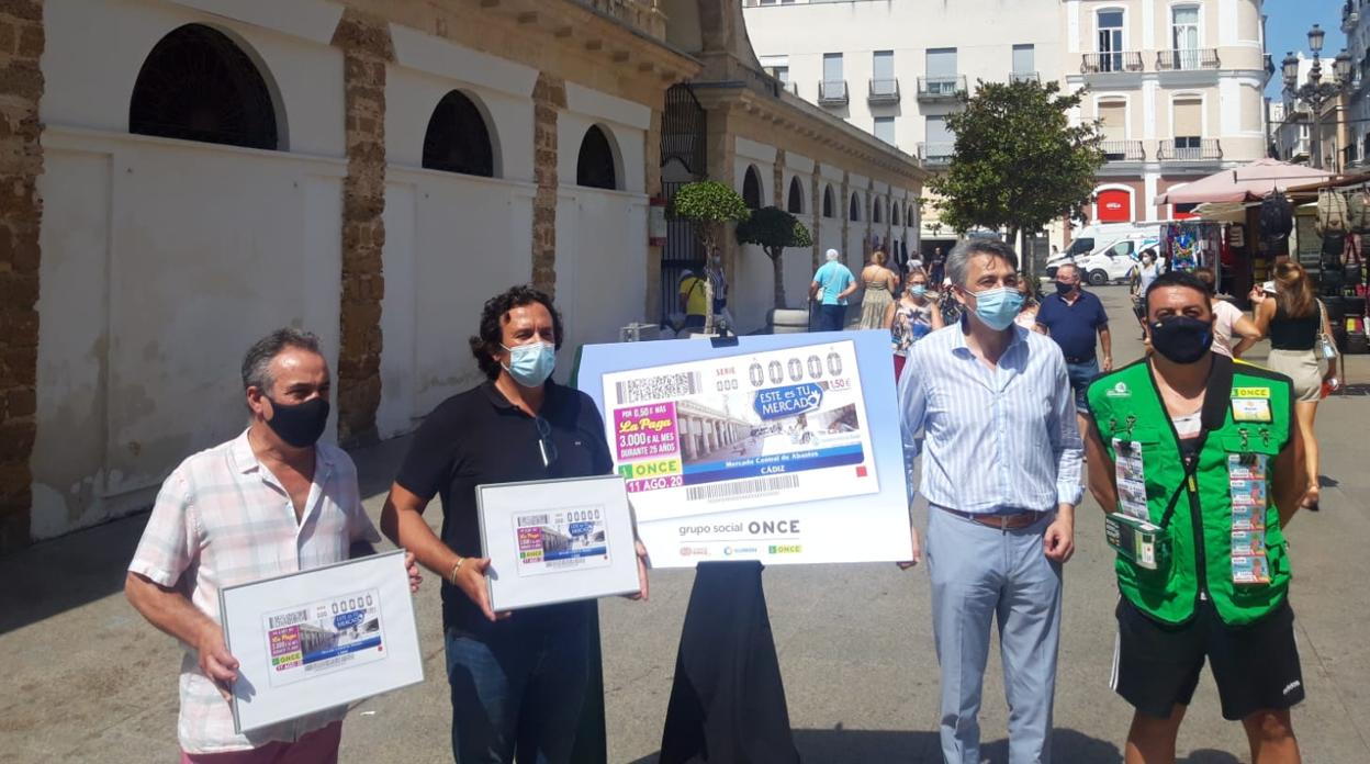 La ONCE dedica el sorteo del próximo martes al Mercado Central de Abastos de Cádiz