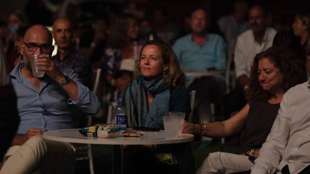 La ministra Nadia Calviño, en El Puerto