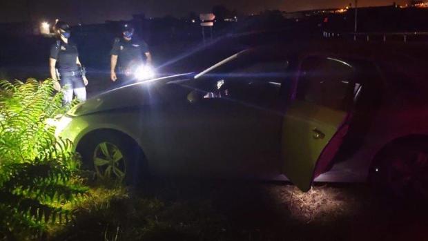 Detenidos dos delincuentes tras una persecución a más de 200km/h en Dos Hermanas