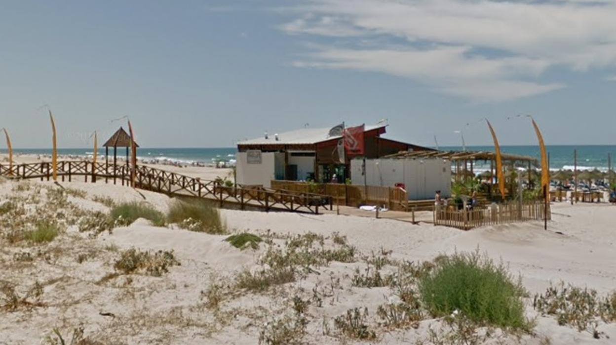 El chiringuito Nahu Beach de Cádiz