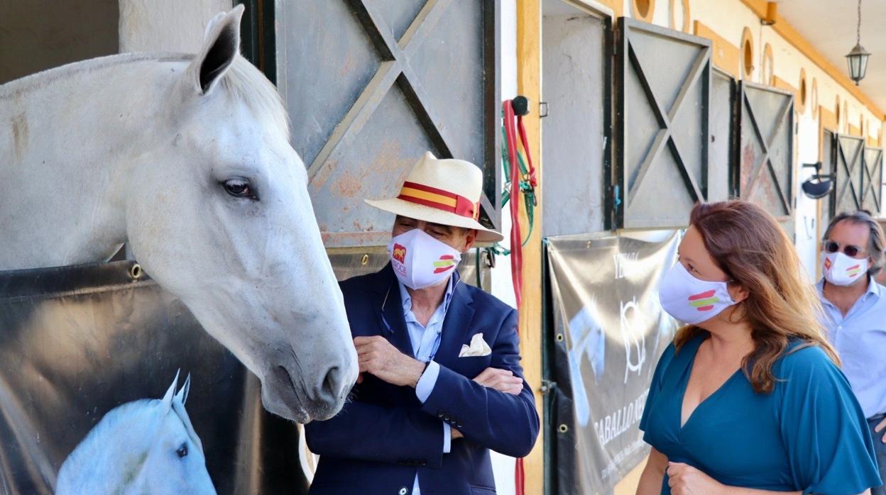 Crespo ensalza el esfuerzo por recuperar el Concurso Morfológico de Caballos de Jerez