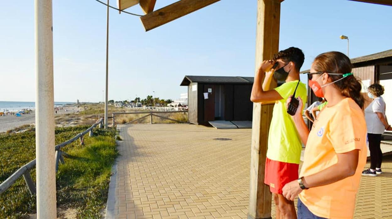 Socorrista y Protección Civil en El Palmar.