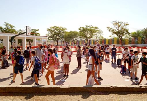 Sin incidencias en San Juan de Aznalfarache en un inicio de curso escolar marcado por las medidas anti-Covid