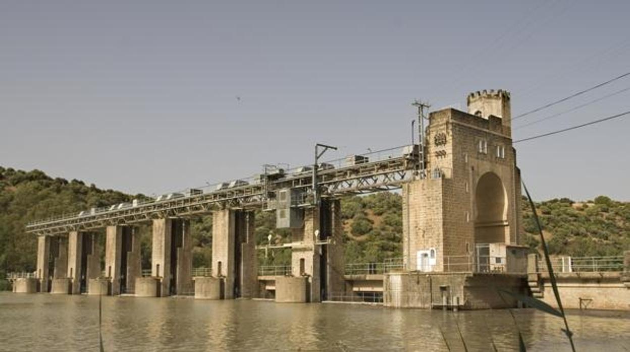 Presa El Carpio, en Córdoba