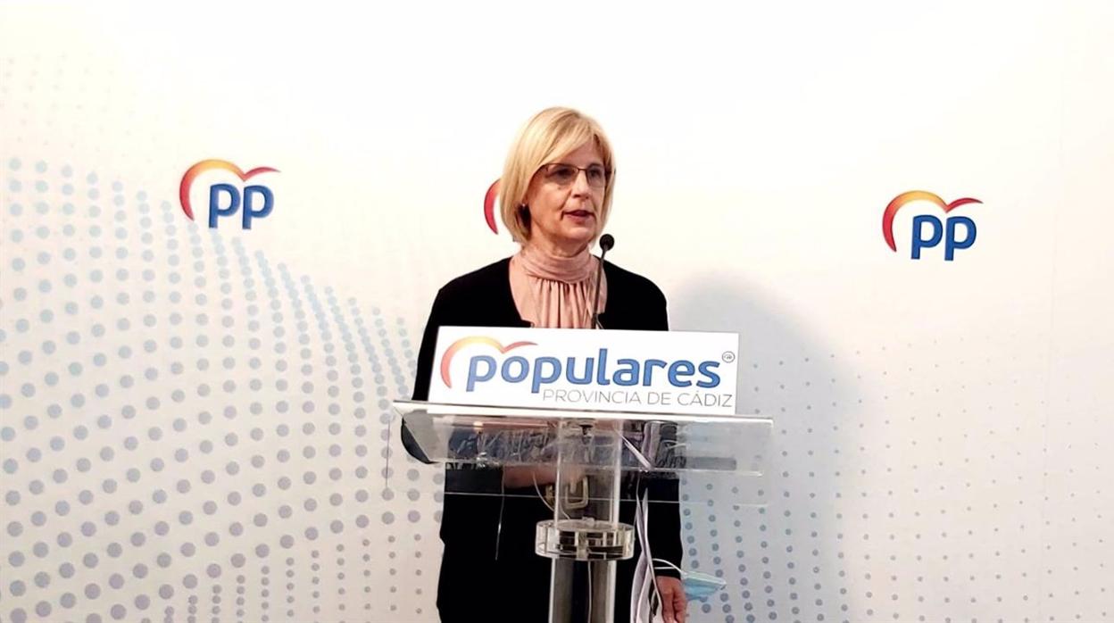 María José García Pelayo, diputada del PP por Cádiz.