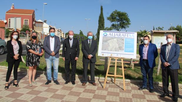 Puesta en marcha en la zona norte de Bormujos del nuevo sistema de abastecimiento de Aljarafesa