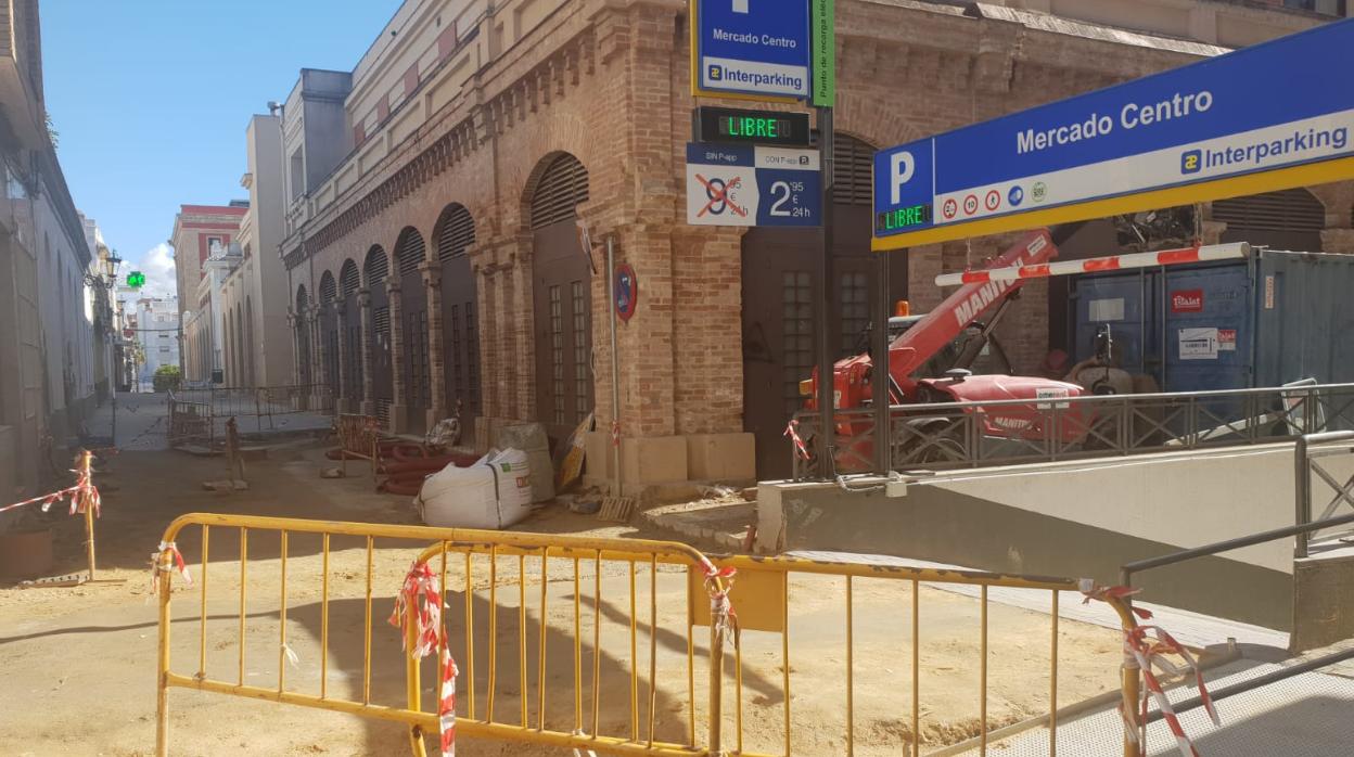 Las obras del Mercado Central continúan con su desarrollo