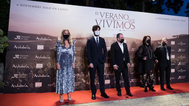 La película 'El verano que vivimos' se estrena en las bodegas de Jerez