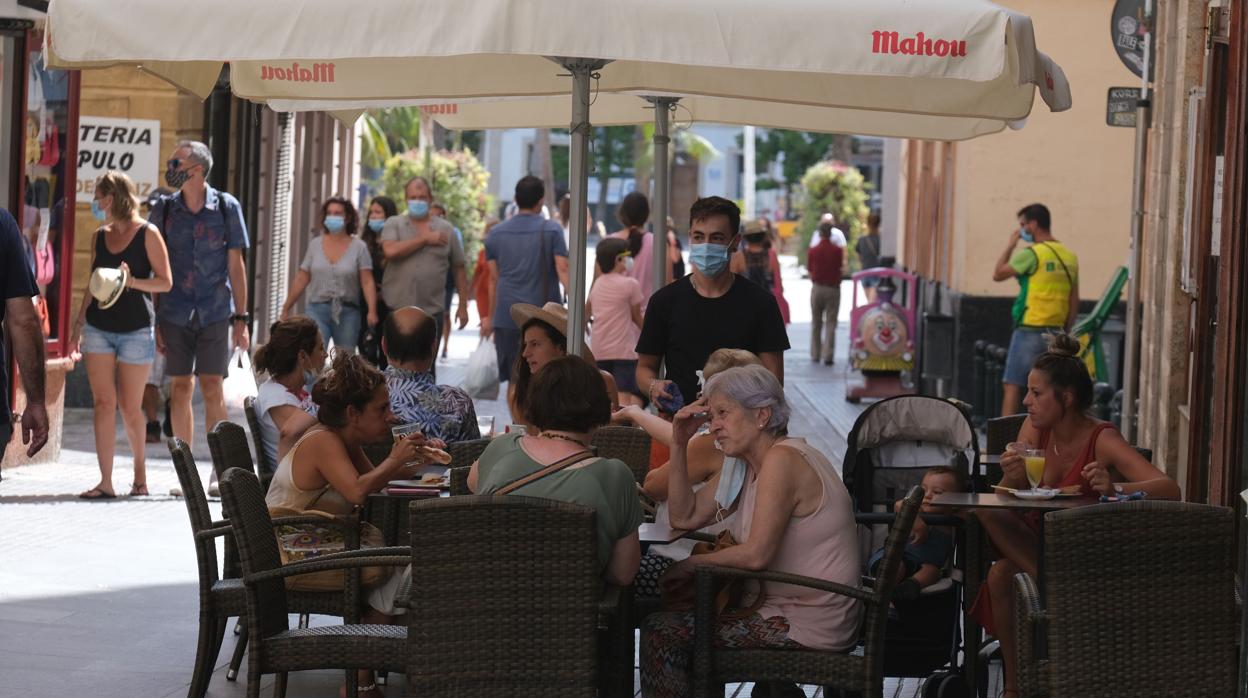 La hostelería ve con preocupación la situación del sector.