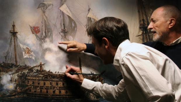'El Glorioso', de Augusto Ferrer-Dalmau, arribará finalmente en el Museo Naval de San Fernando