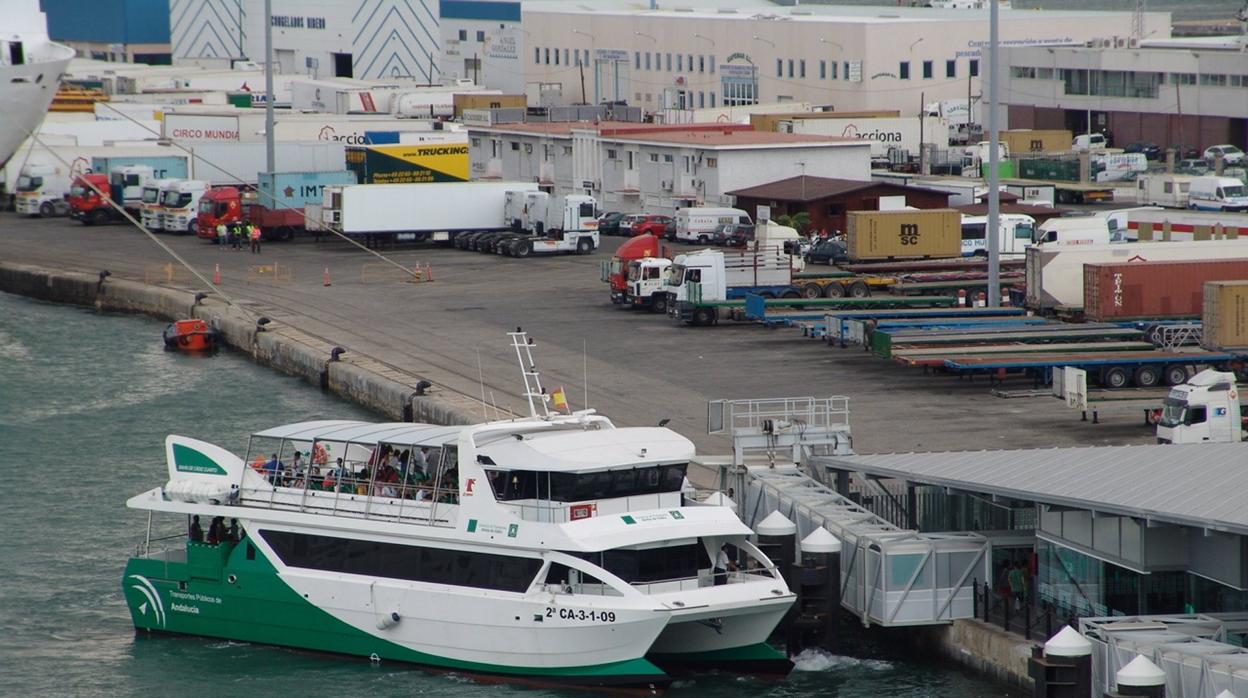 El catamarán de la Bahía de Cádiz suprime el servicio en fin de semana