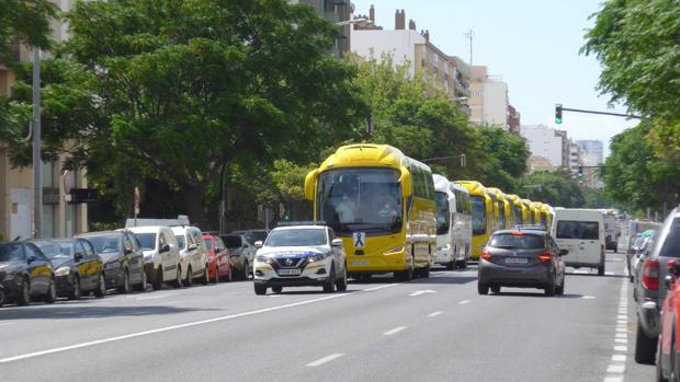 55 empresas gaditanas de autobuses están «al borde de la quiebra»