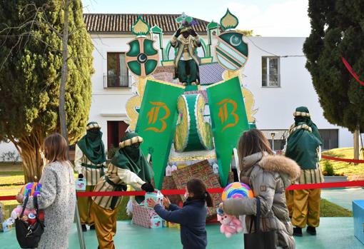 Baltasar también ha pasado esta tarde por Tomares