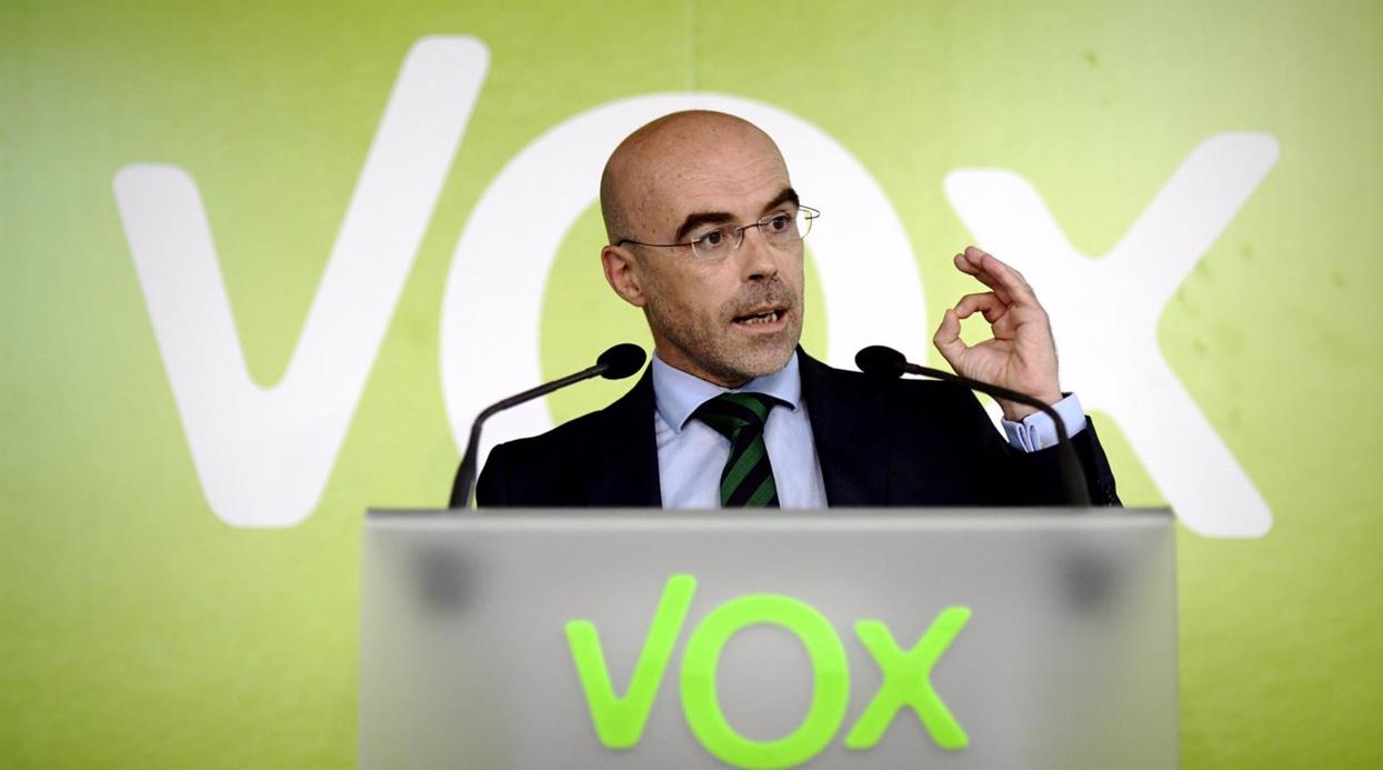 El eurodiputado de Vox Jorge Buxadé