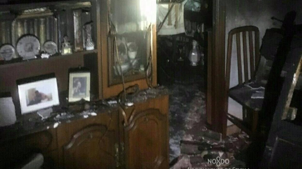 Imagen de archivo de un incendio