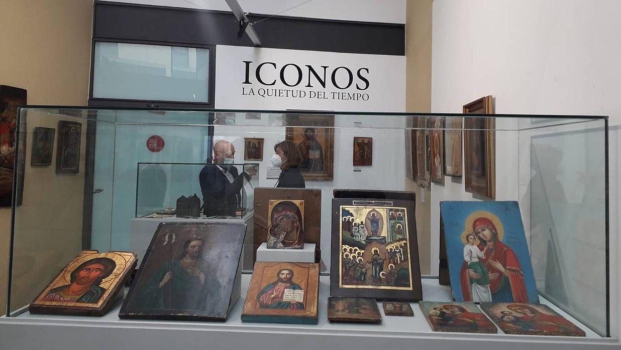 La exposición ‘Iconos. La quietud del tiempo’ estará abierta al público hasta el próximo domingo