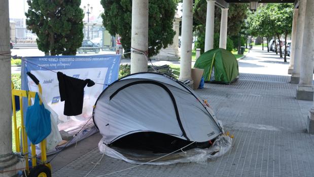 Alertan de la crítica situación de las personas sin hogar de Cádiz ante la ola de frío y las lluvias