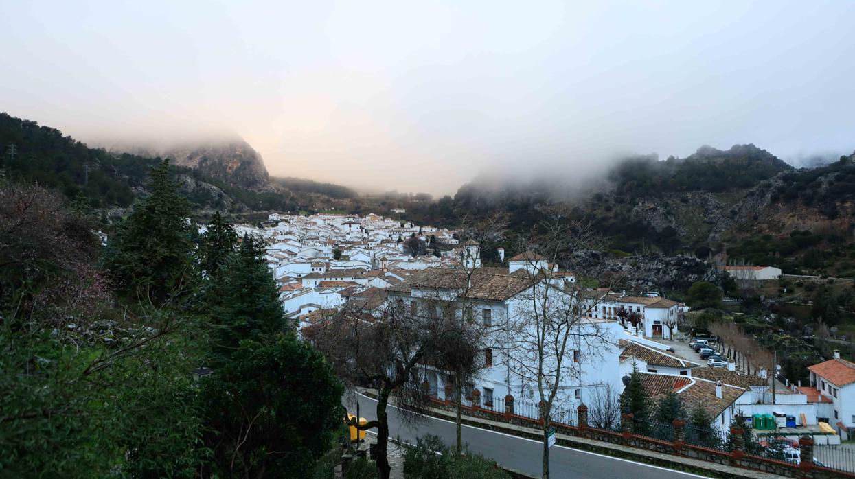 Grazalema, esta mañana.