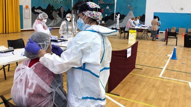 El cribado de Los Barrios detecta 14 positivos en Covid entre las 536 pruebas realizadas
