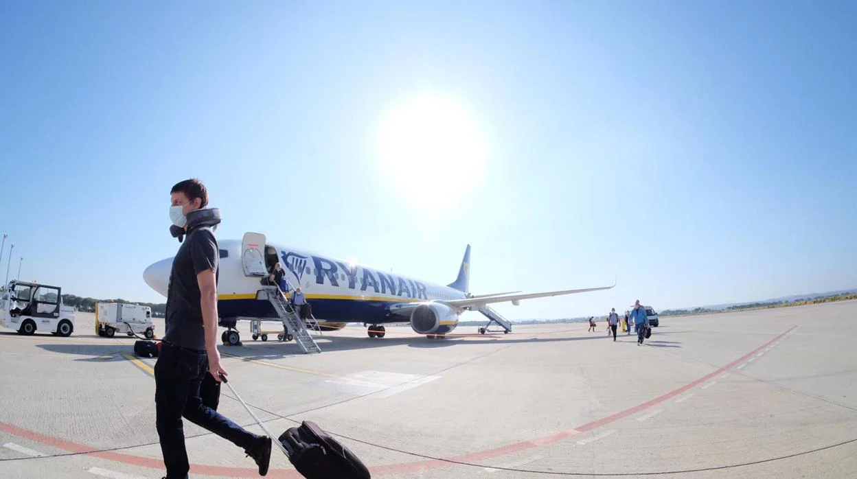Ryanair elimina la ruta Jerez-Barcelona desde el aeropuerto jerezano