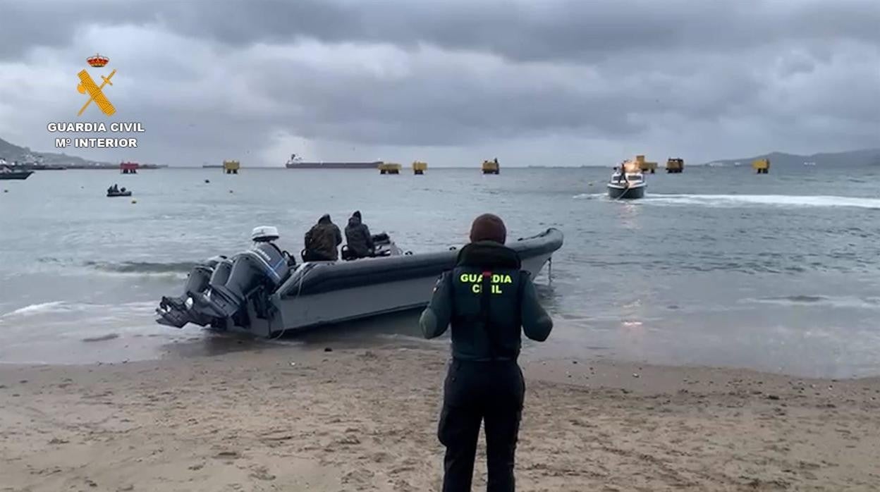 Diez detenidos y 1.260 kilos de hachís intervenidos en Puente Mayorga