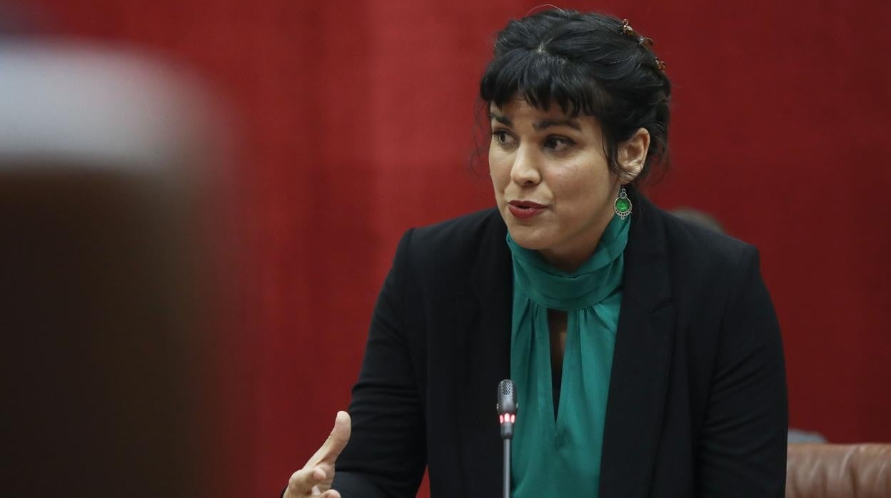 Teresa Rodríguez, diputada andaluza del Grupo mixto.