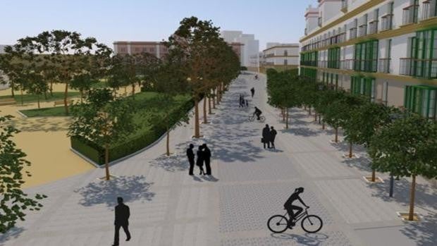 El proyecto de peatonalización de la Plaza de España, parado a la espera de documentación del Ayuntamiento de Cádiz