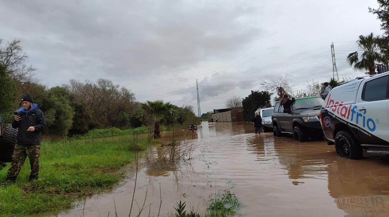 Aviso naranja hasta las 18,00 horas en el Estrecho de Gibraltar por fuertes lluvias