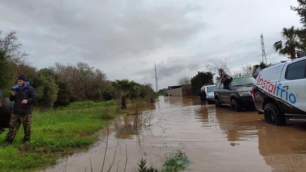 Reabre al tráfico la A-2102 en San Roque, mientras permanecen cerradas otras tres por las lluvias