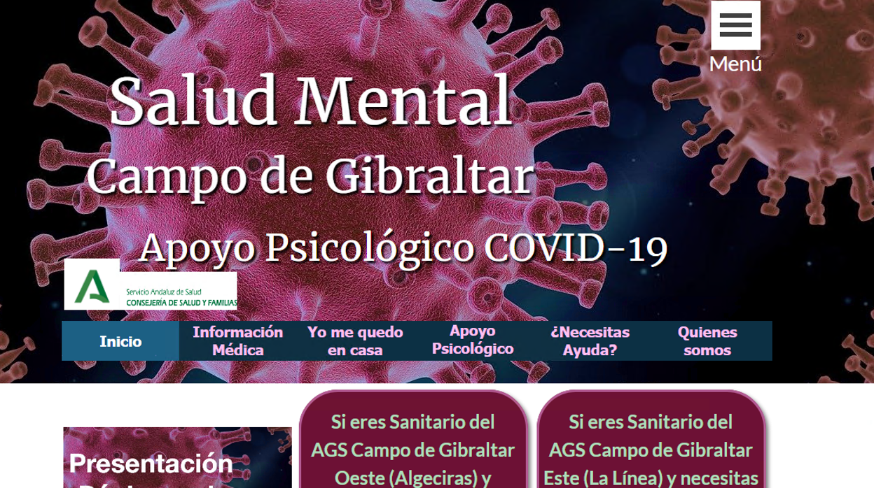 Salud Mental del Campo de Gibraltar ofrece apoyo a los profesionales sanitarios para afrontar la pandemia