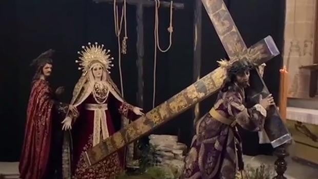 Jueves Santo de oración con el Señor más cerca que nunca en El Puerto