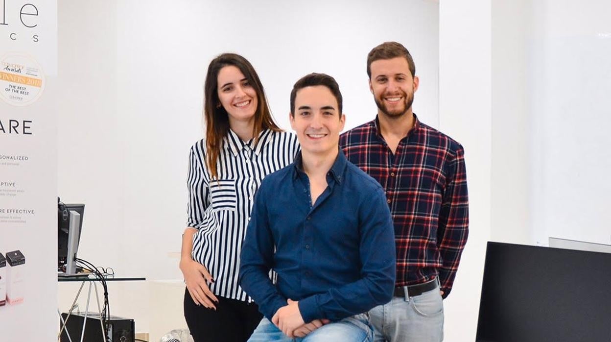 Integrantes de la empresa gaditana Lesielle.