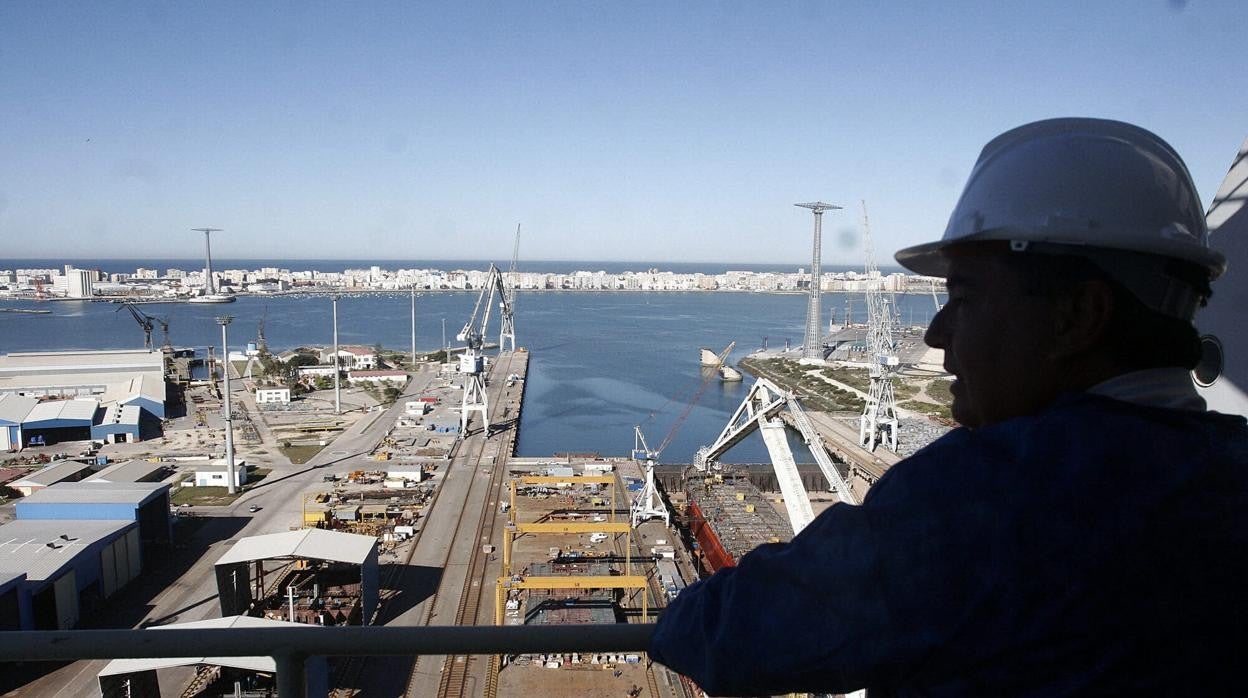 El astillero de Puerto Real se queda seco