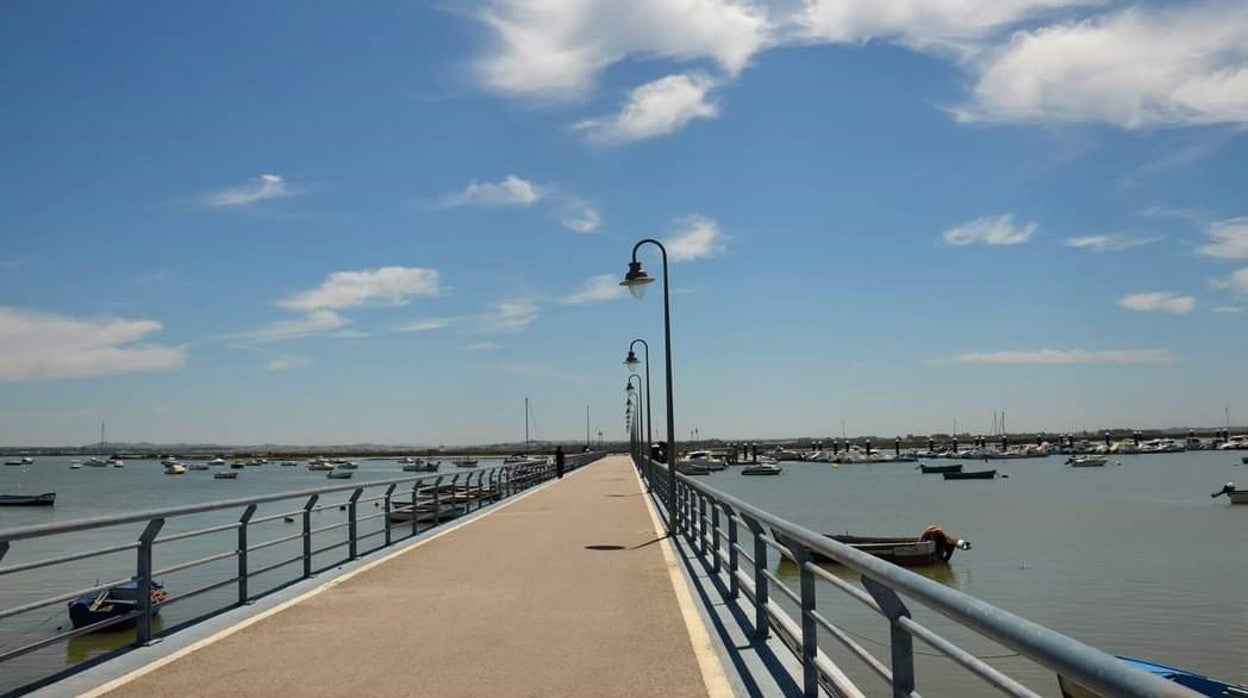 Muelle de Gallineras en San Fernando